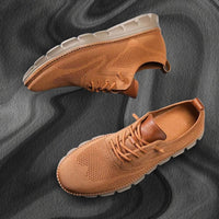 Men's Leather Orthopedic Walking Shoes View 11