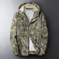 Men's Lightweight Camo Jacket | Wind Resistant Back