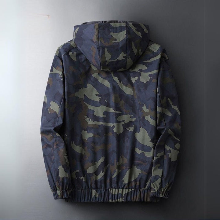 Men's Lightweight Camo Jacket | Wind Resistant Front