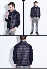 Men's Lightweight Packable Down Vest | Quilted Sleeveless Angle