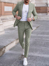 Men's Lightweight Summer Two Piece Set