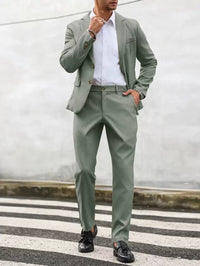 Men's Lightweight Summer Two Piece Set Lifestyle