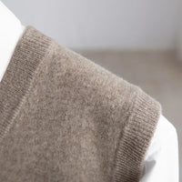 Men's Merino Wool Sweater Vest Back