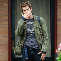 Men's Multi-Pocket Field Jacket | Military Style Side