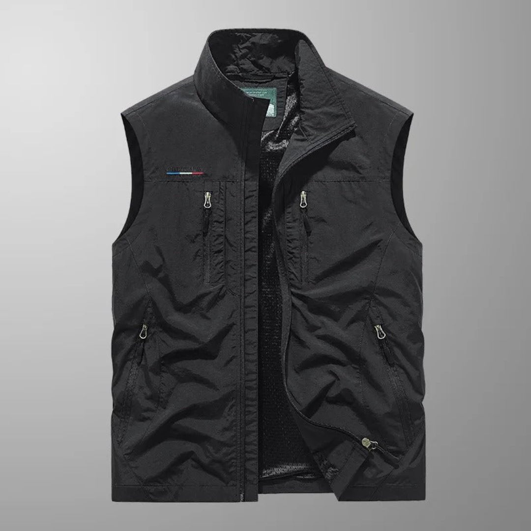 Men's Multi Pocket Utility Coats & Jackets Back
