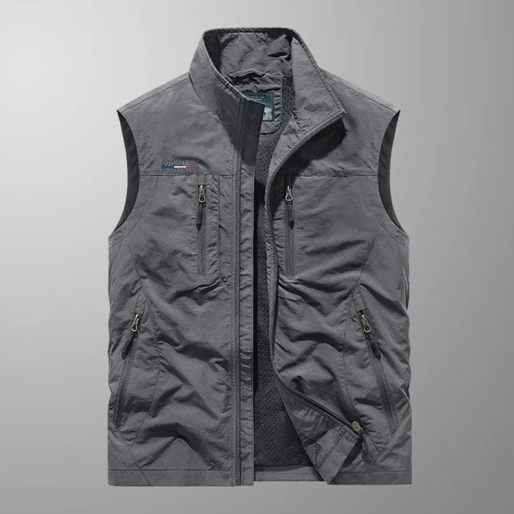 Men's Multi Pocket Utility Coats & Jackets Close Up