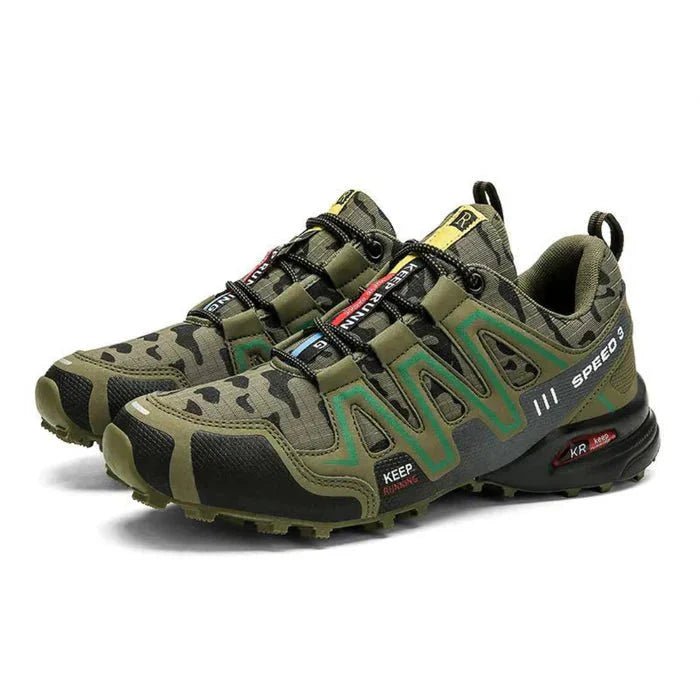 Men's Orthopedic Support Sneakers | Camo Cushioned Sole Hero