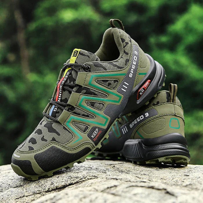 Men's Orthopedic Support Sneakers | Camo Cushioned Sole Lifestyle