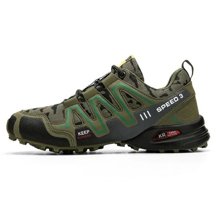 Men's Orthopedic Support Sneakers | Camo Cushioned Sole Side