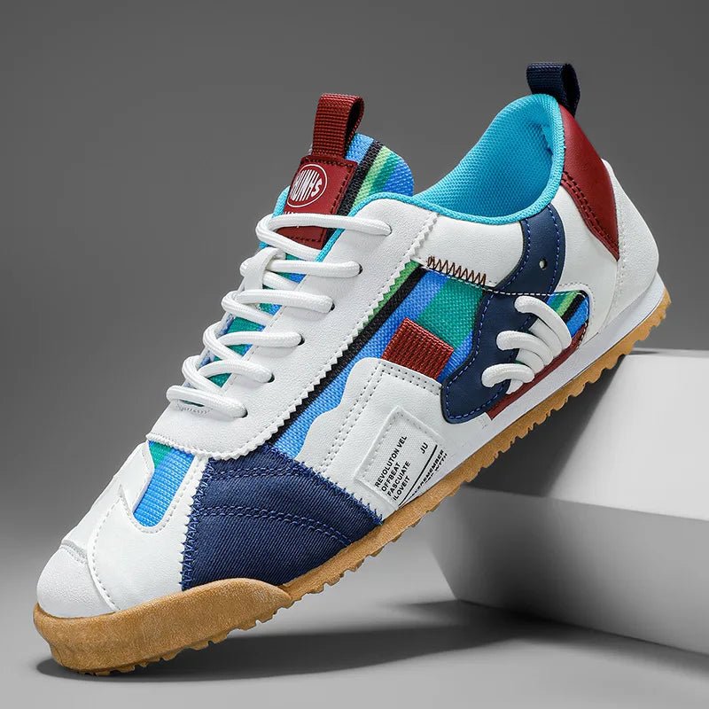 Men's Patchwork Utility Sneakers | Trail Street Hero