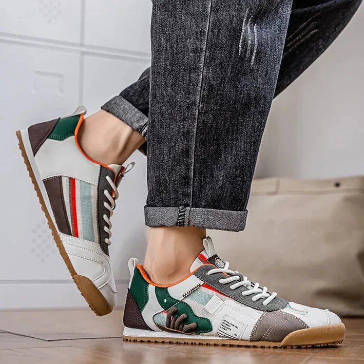 Men's Patchwork Utility Sneakers | Trail Street Lifestyle