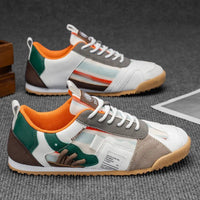 Men's Patchwork Utility Sneakers | Trail Street View 13