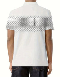Men's Pique Polo Shirts | Classic Tennis Tail Hem Front