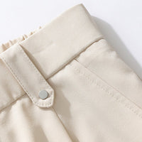Men's Pleated Chino Trousers | Relaxed Fit Angle