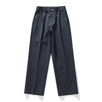 Men's Pleated Chino Trousers | Relaxed Fit View 11