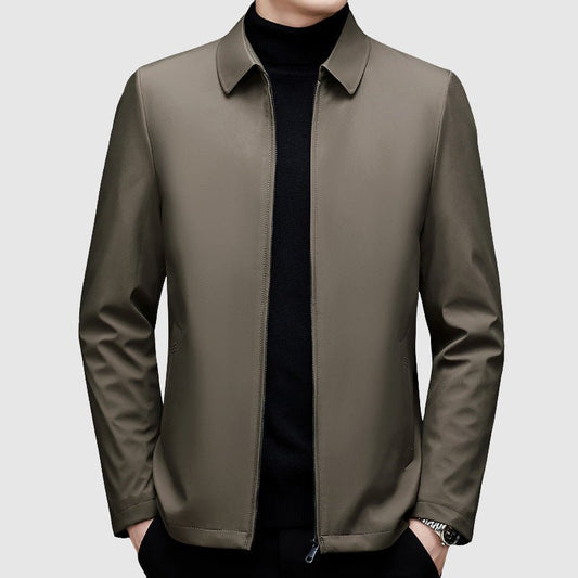 Men's Point Collar Down Jacket | Duck-Down Winter Coat Hero