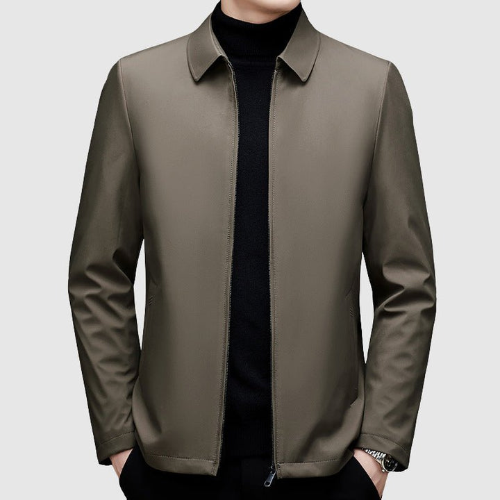 Men's Point Collar Down Jacket | Duck-Down Winter Coat Hero