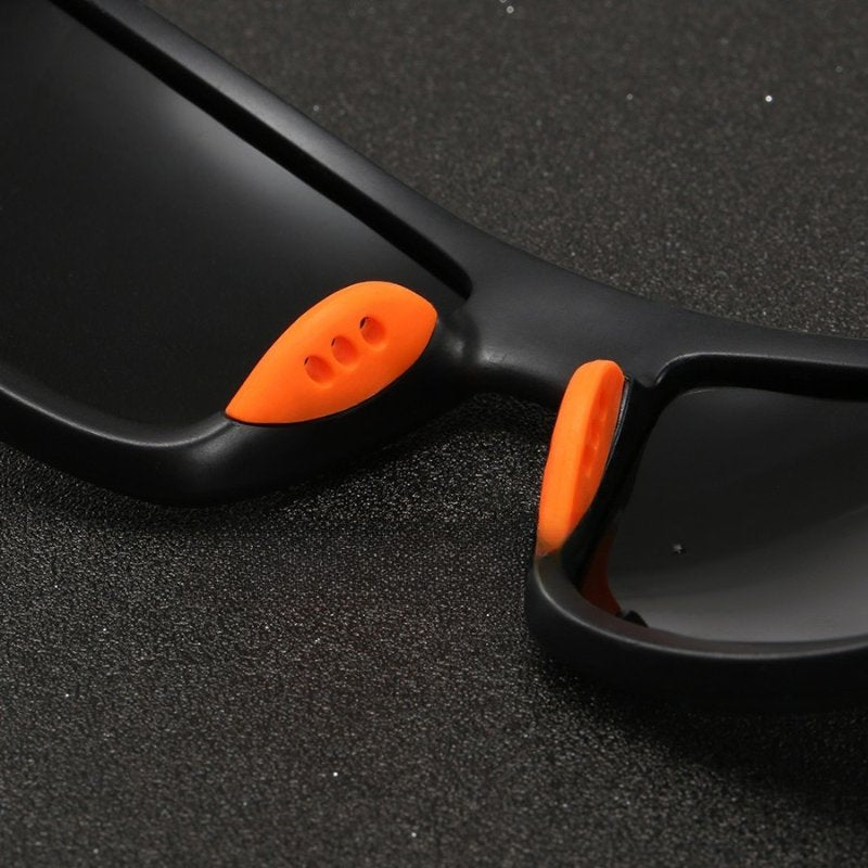 Men's Polarized Camo Sunglasses | UV Protection Close Up