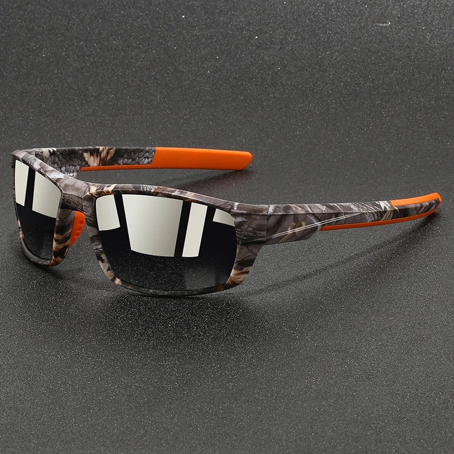Men's Polarized Camo Sunglasses | UV Protection Detail