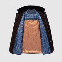Men's Quilted Comfort Jacket | Fur Collar Angle