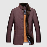 Men's Quilted Comfort Jacket | Fur Collar