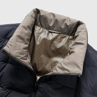 Men's Quilted Down Jacket | Windproof Winter Puffer Back
