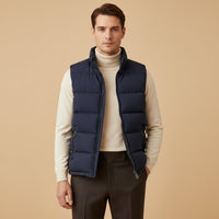 Men's Quilted Padded Puffer Vest | Sleeveless Gilet Alternate