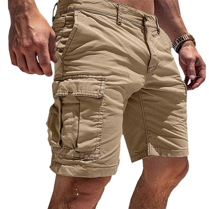 Men's Relaxed Cargo Shorts Pants Front