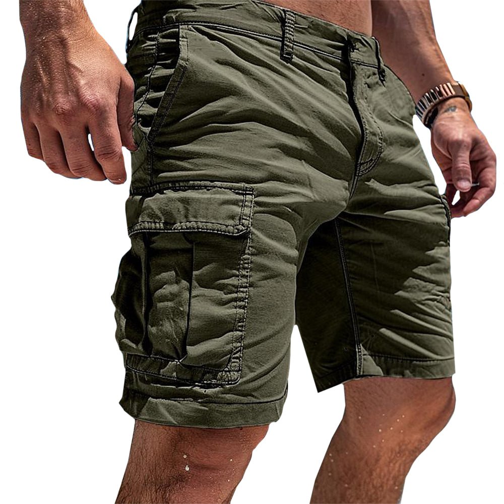 Men's Relaxed Cargo Shorts Pants Side