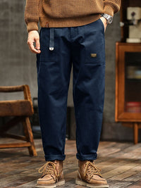 Men's Relaxed Cotton Utility Pants Hero