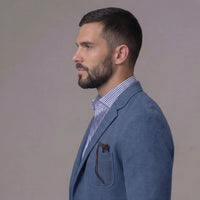Men's Relaxed Linen Coats & Jackets Back
