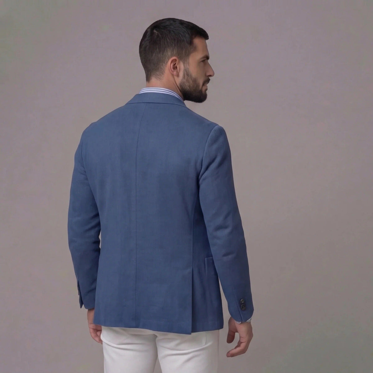 Men's Relaxed Linen Coats & Jackets Side
