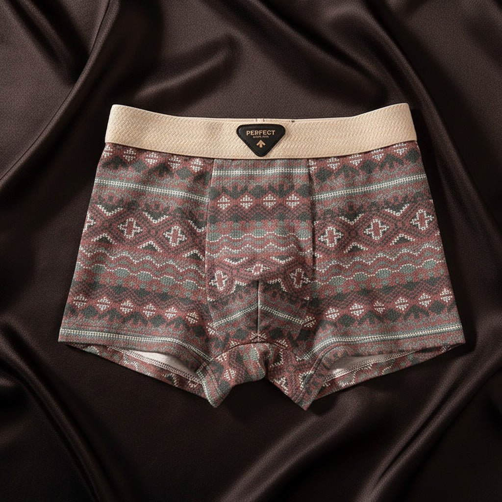 Men's Retro Cotton Boxer Loungewear Alternate