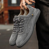 Men's Rivet Detail Suede Sneakers | Casual