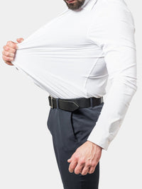 Men's Slim Stretch Dress Shirt Top Hero