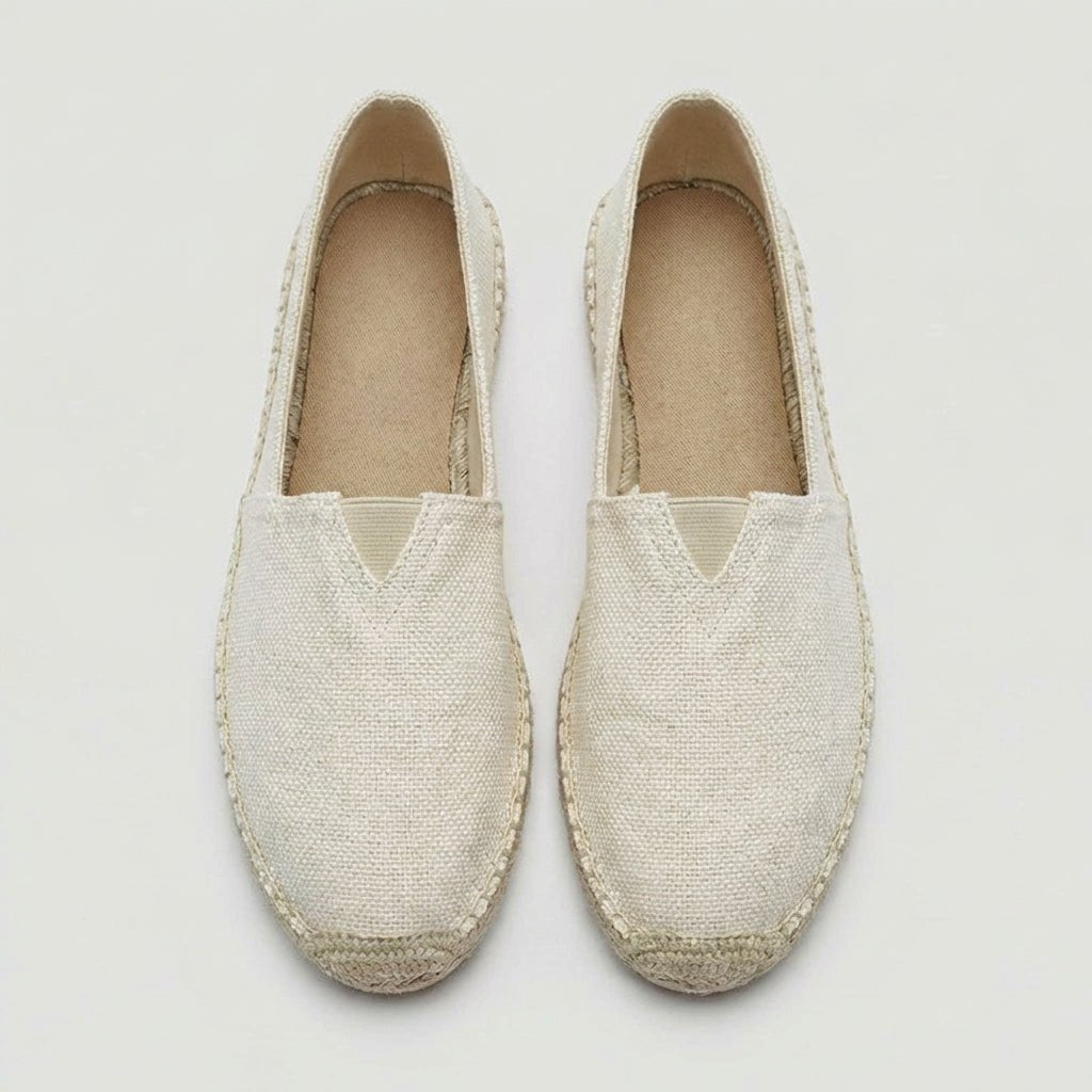 Men's Slip-On Linen Espadrilles Shoes Alternate
