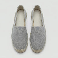 Men's Slip-On Linen Espadrilles Shoes Front