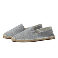 Men's Slip-On Linen Espadrilles Shoes Hero