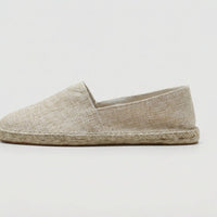 Men's Slip-On Linen Espadrilles Shoes View 14