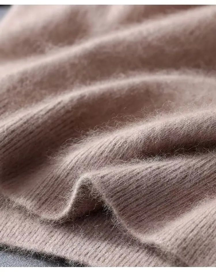 Men's Soft Knit Fuzzy Top Angle