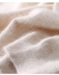 Men's Soft Knit Fuzzy Top Front