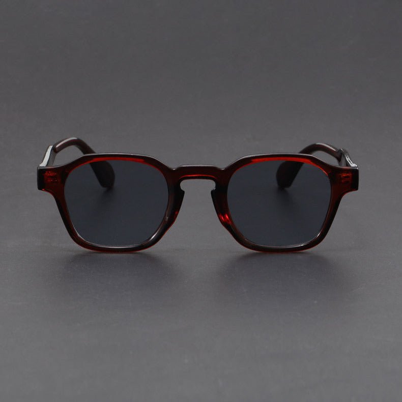 Men's Square Frame Retro Shades | UV Protection Full