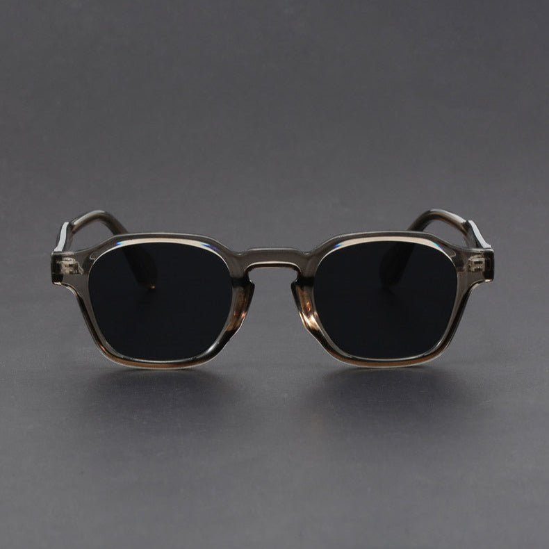 Men's Square Frame Retro Shades | UV Protection Lifestyle