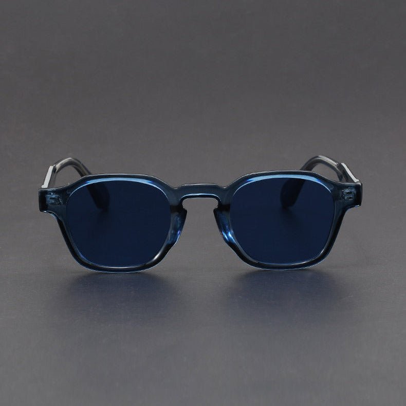 Men's Square Frame Retro Shades | UV Protection View 11