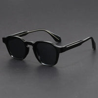 Men's Square Frame Retro Shades | UV Protection View 12