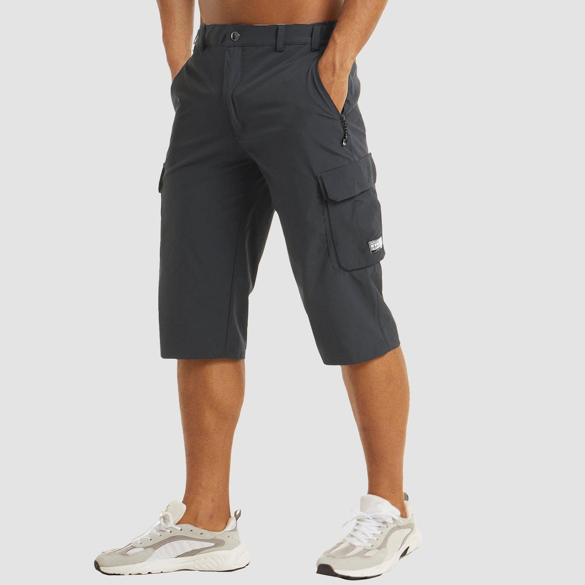 Men's Stretch Fit Cargo Shorts | Side Pocket Utility Detail