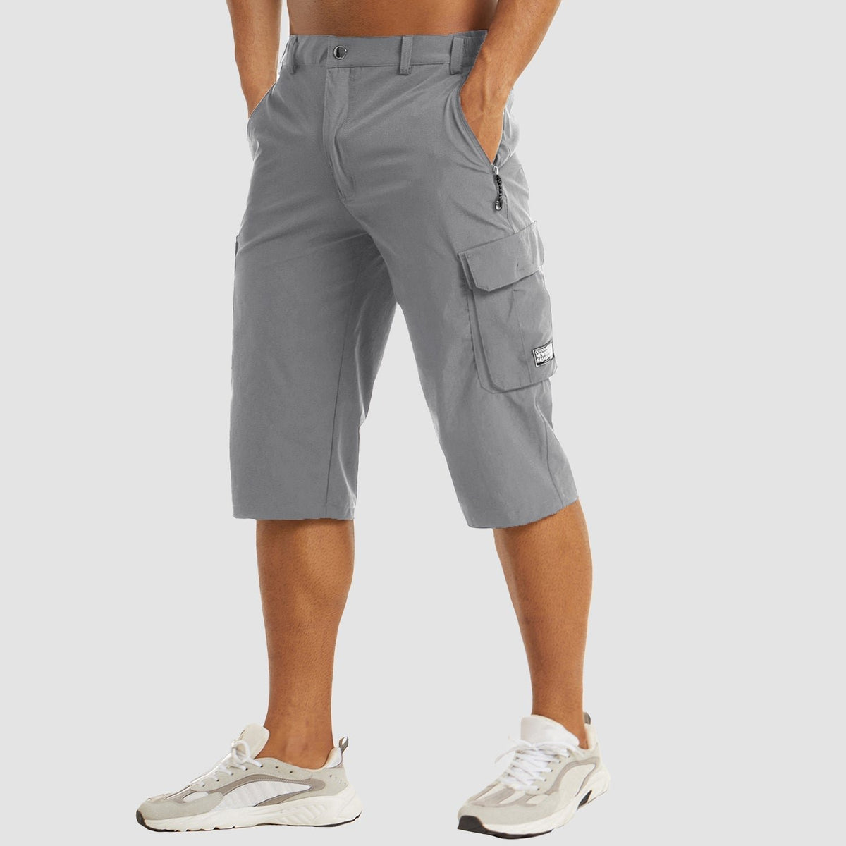 Men's Stretch Fit Cargo Shorts | Side Pocket Utility Front