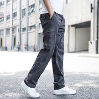 Men's Stretch Organic Cotton Cargo Pants Detail