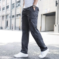 Men's Stretch Organic Cotton Cargo Pants Front
