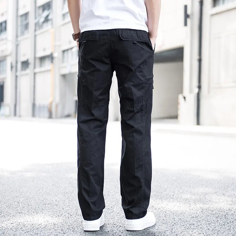 Men's Stretch Organic Cotton Cargo Pants Side
